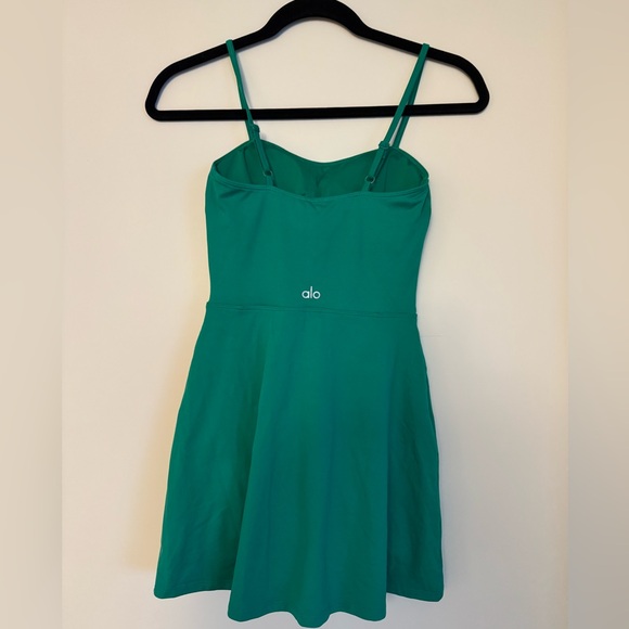 Alo Yoga Women’s Lettuce Alosoft Courtside A-Line Mini Padded Tennis Dress Sz XS - Picture 3 of 5